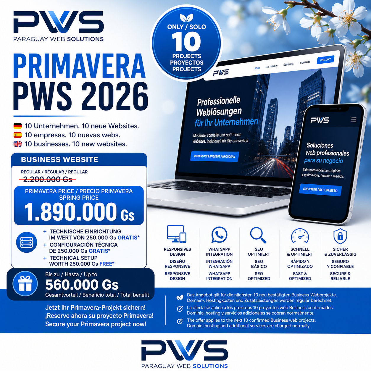 Primavera PWS 2026